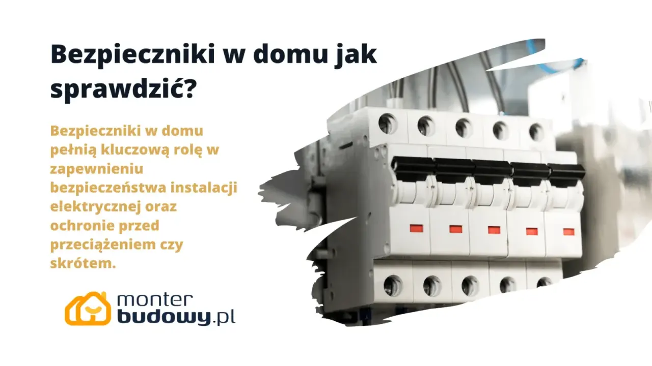 Jak sprawdzić bezpiecznik miernikiem? Zdjęcie przedstawia rząd bezpieczników w rozdzielnicy elektrycznej, kluczowych dla bezpieczeństwa instalacji.
