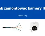 Przewody sieciowe i kamera IP Dahua. Dowiedz się, jak wykonać podłączenie kamery IP do monitoringu.