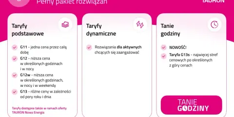 Taryfy prądu TAURON: podstawowe, dynamiczne i tanie godziny. Odkryj c12a energa i wybierz najlepszą ofertę dla siebie.