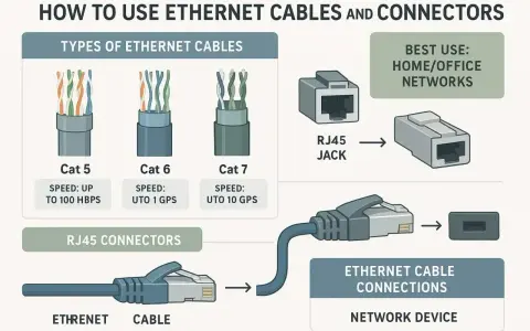 Porównanie kabli Ethernet Cat 5, 6, 7 i złączy RJ45. Dowiedz się, jaki kabel do kamer PoE wybrać, aby uzyskać najlepszą wydajność sieci.