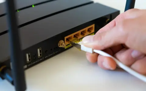 Podłączanie kabla LAN do routera to pierwszy krok, by dowiedzieć się, jak skonfigurować router.
