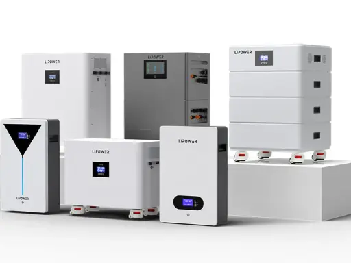 Różnorodne moduły soh soc akumulatorów Lipower, od kompaktowych po wysokie, gotowe do magazynowania energii.