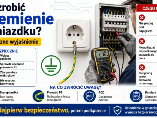 Jak sprawdzić uziemienie w gniazdku miernikiem? Instrukcja bezpiecznego wyjaśnienia, pomiarów i czego nie robić.