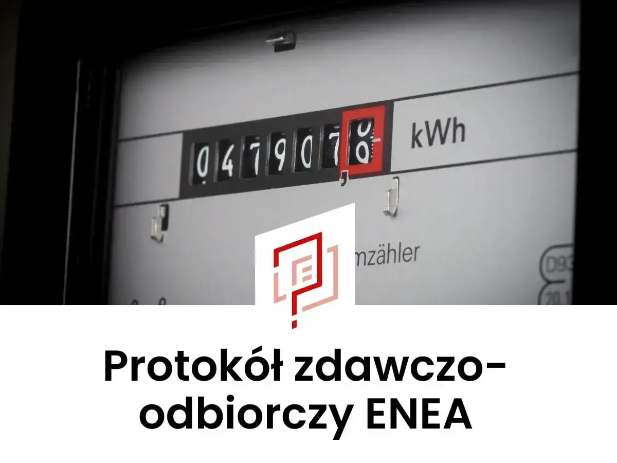 Licznik energii elektrycznej z widocznym odczytem. Enea taryfa nocna to oszczędność.